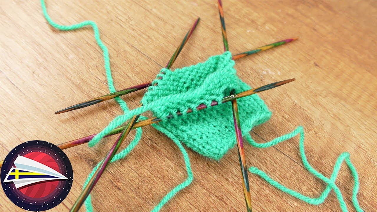 Sticka med flera stickor | Grundkurs stickning: strumpor och mössor