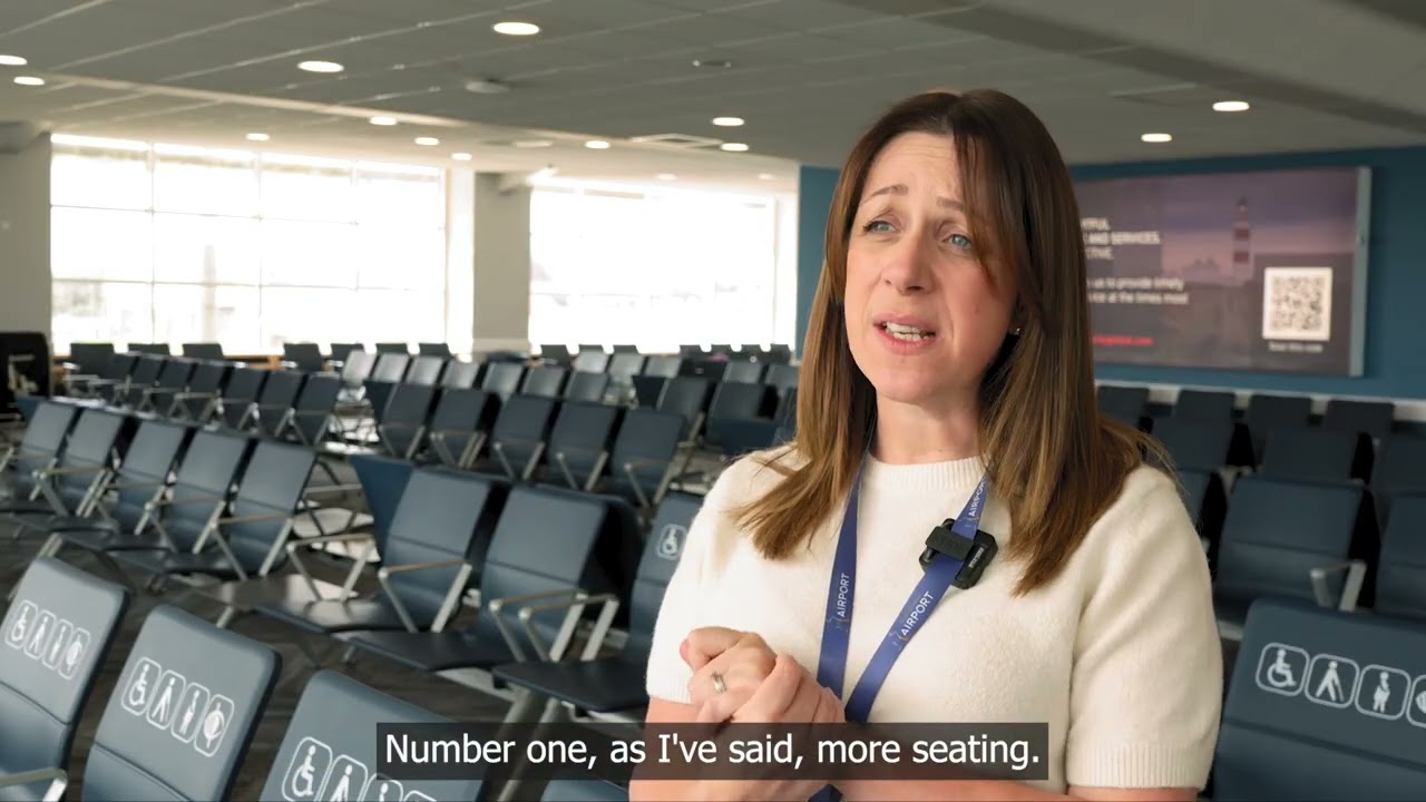 Isle of Man Airport Departure Lounge Upgrade