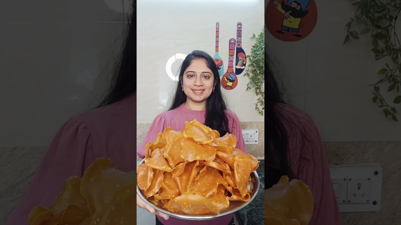 💯%नो फेल जरासुद्धा खिशी न घेता,तेल न लावता,न शिजवता,चौपट फुलणारे खुसखुशीत पोह्याचे पापड।Poha Papad