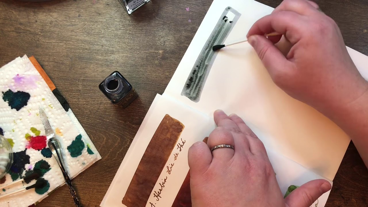My Tea Inspired Inks Collection | Ink Swatching