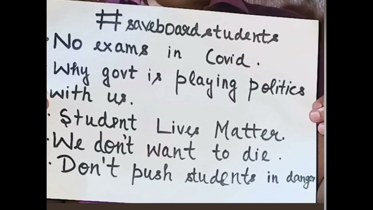 Please cancel 12th board exam. #saveboardstudents