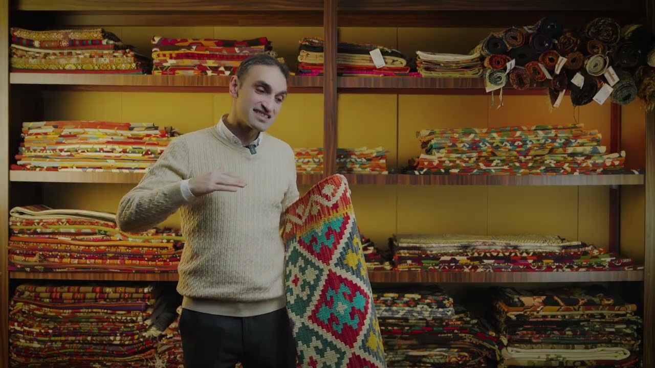 El dokuma Afgan Kilimlerini inceledik