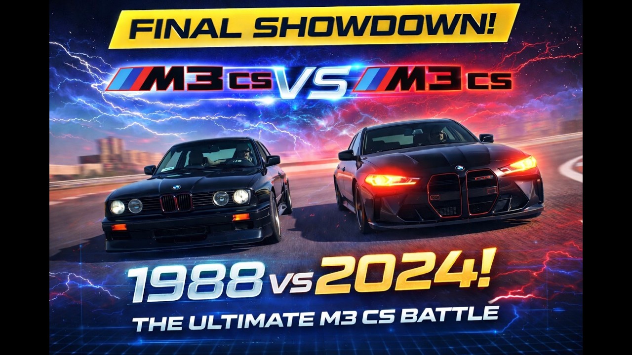 Ep. 6 - BMW E30 M3 CS vs. BMW G80 M3 CS | Season Finale