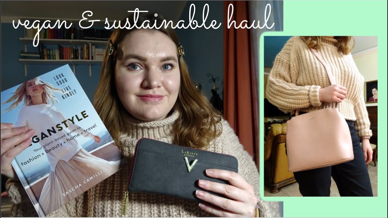 vegan and ethical try on haul | reformation, depop, matt & nat, net zero co.