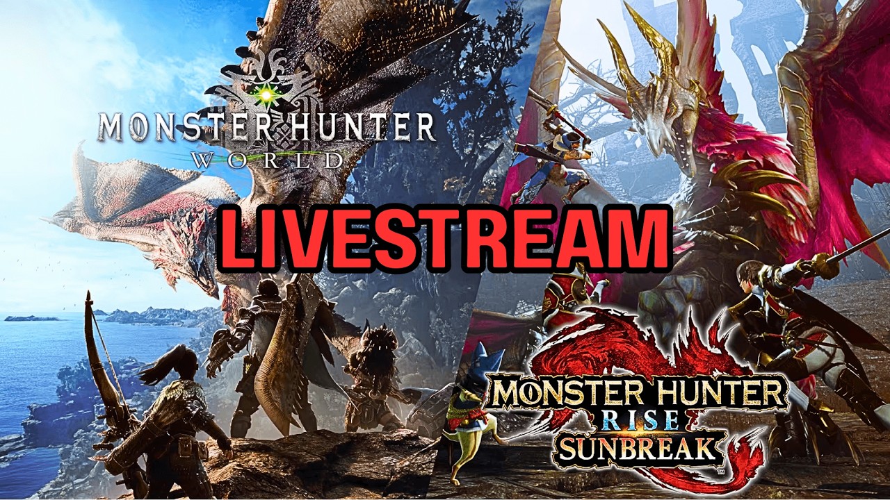 🔴Going BACK to MH World & Rise LIVESTREAM!