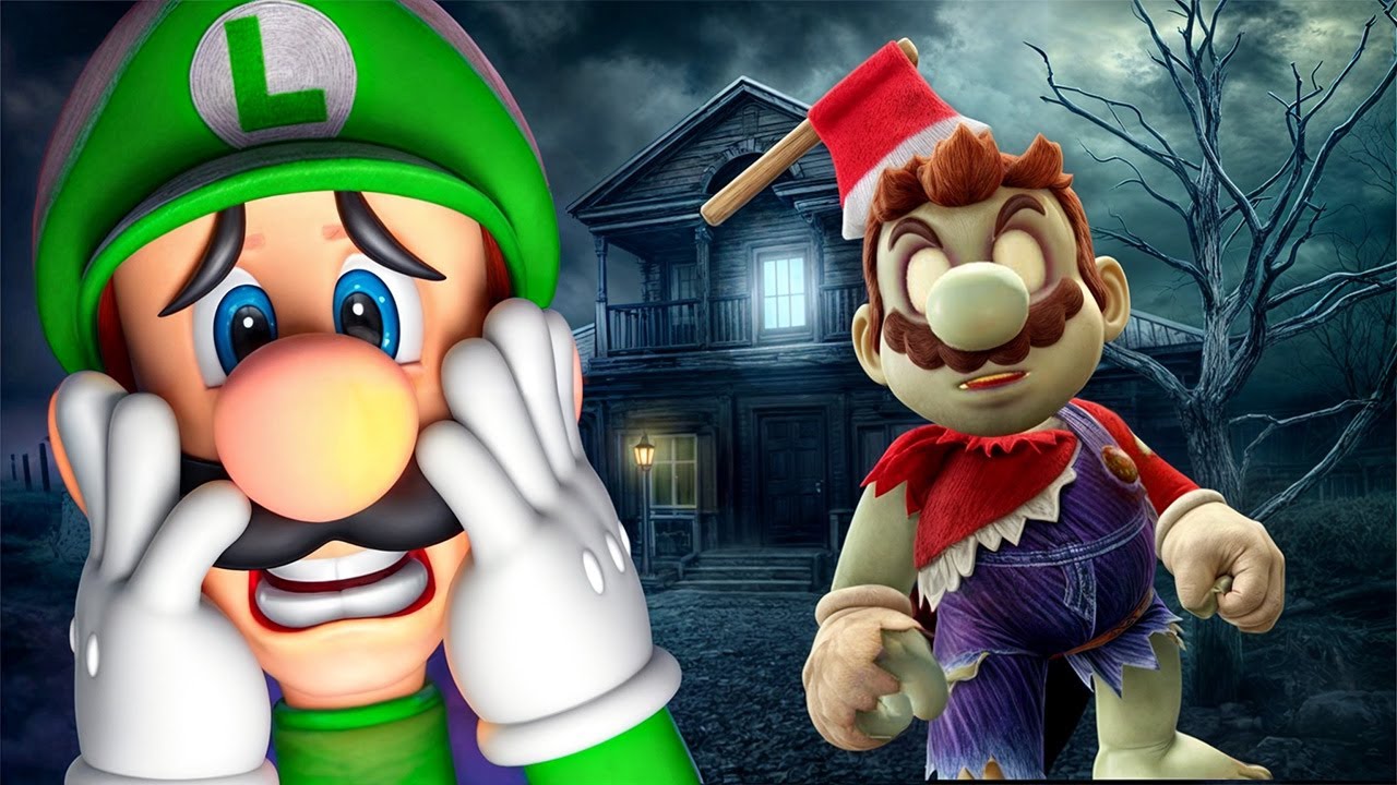 Oh no ! Zombie Mario, Luigi save him | Super Mario Odyssey Story