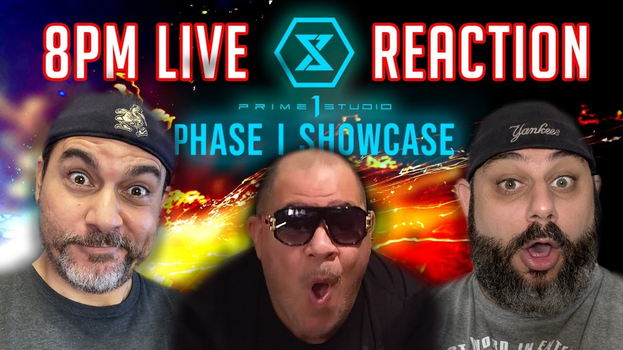 Prime 1 Studio Phase 1 Showcase Live Reaction to Statue Reveals!