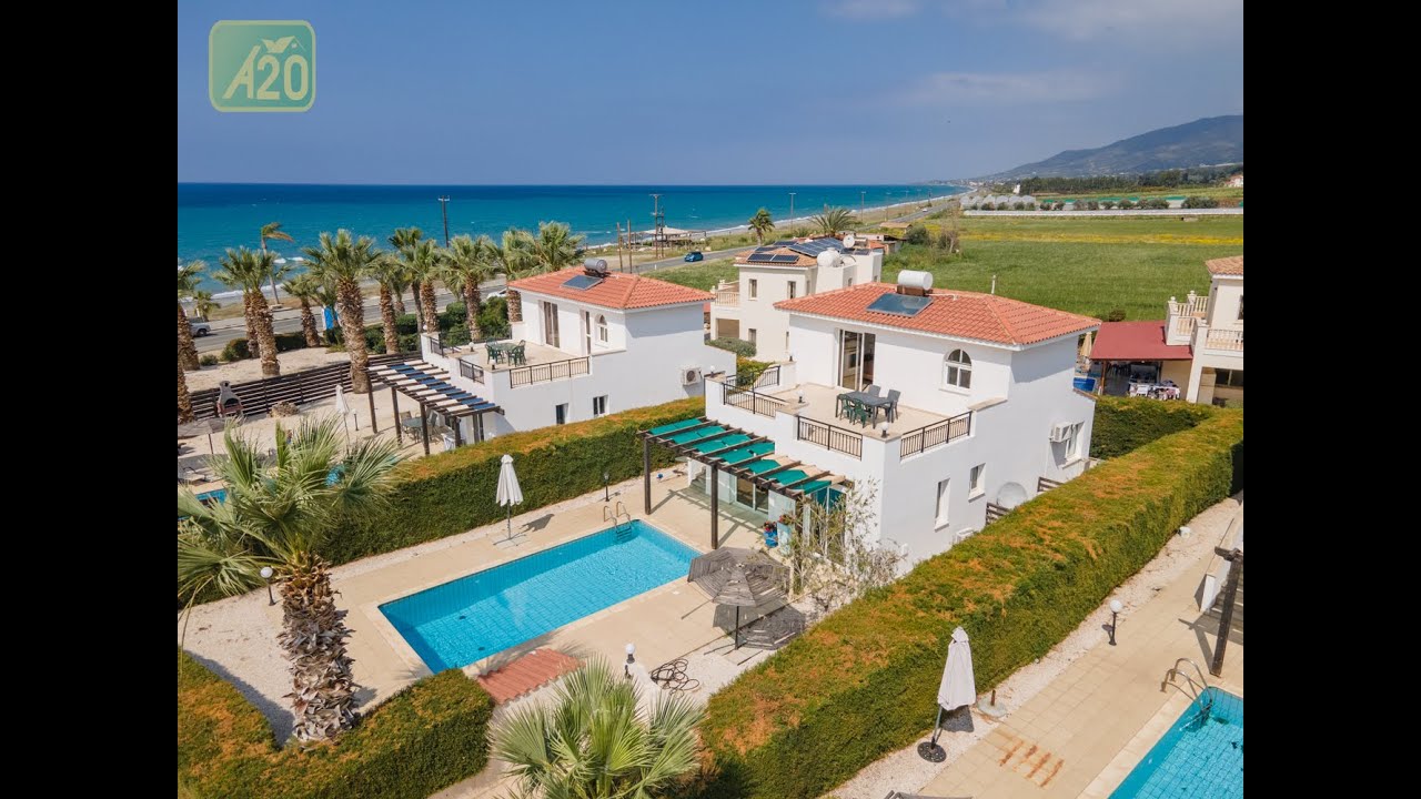 Charming 3 Bedroom Beach front villa for sale in Argaka ref 2946