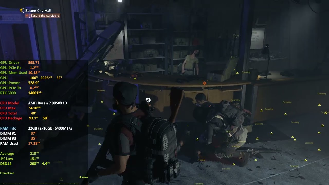 Tom Clancy's The Division 2 realism mode 4k ultra graphics