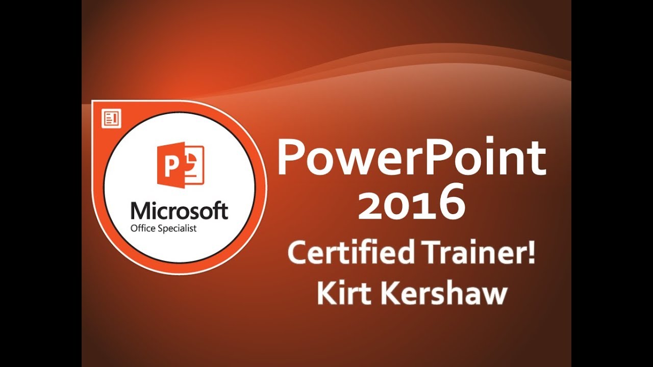 Microsoft PowerPoint 2016: Handout Master