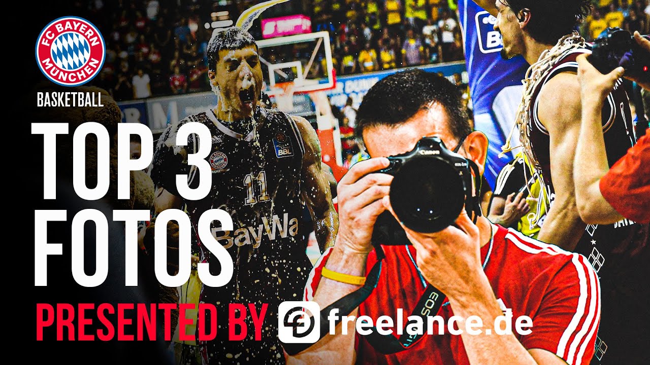 9 Jahre als Fotograf f&uuml;r den FC Bayern Basket unterwegs - das sind seine Top 3 Fotos | freelance.de