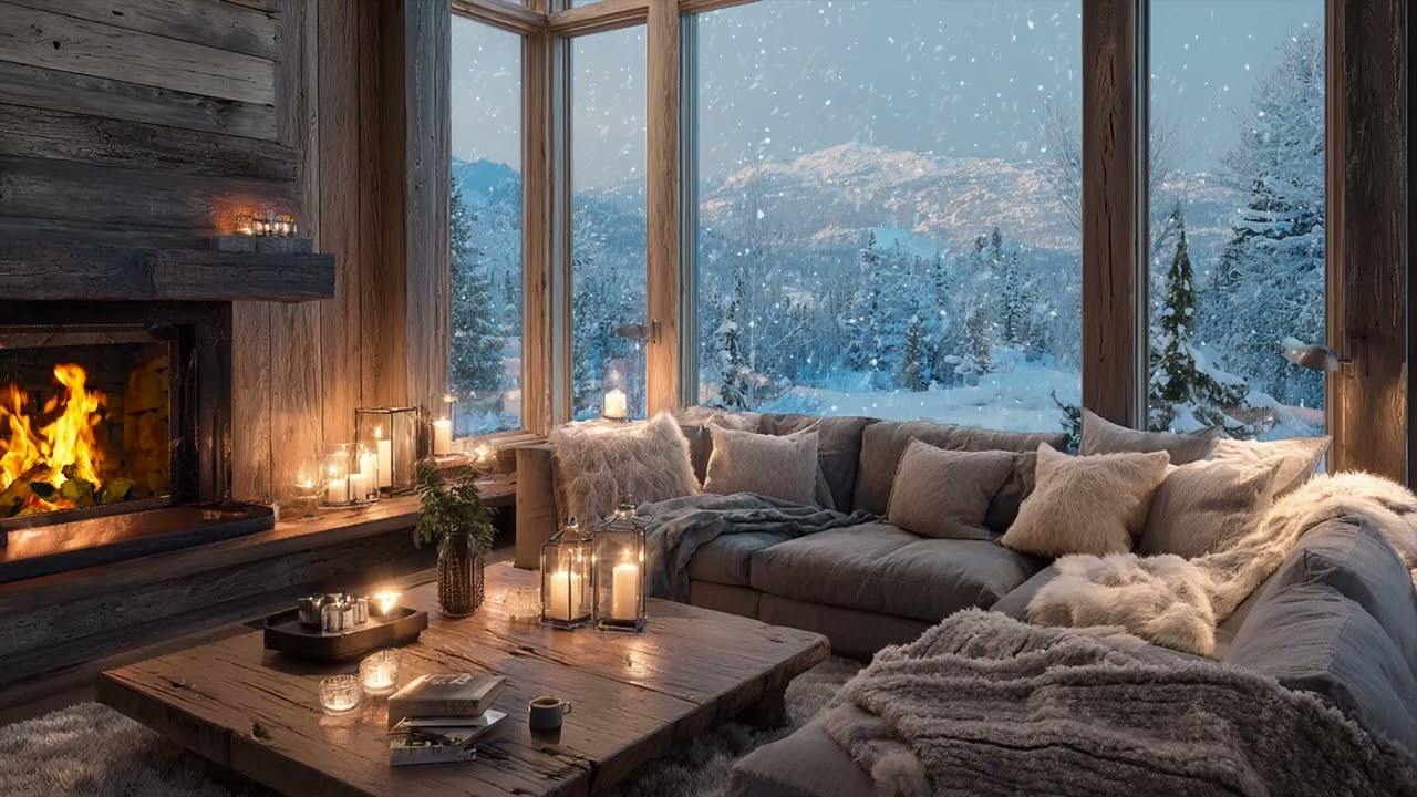 Winter Calm Appearing Softly Between Thoughts 🎧 Without Demanding Attention Inside
