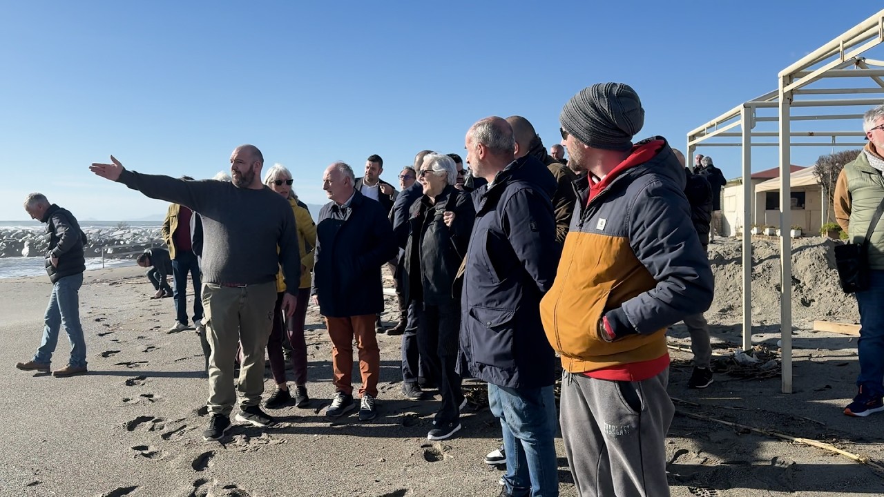 Balneari, Comune e Regione a confronto per fermare l'erosione della costa