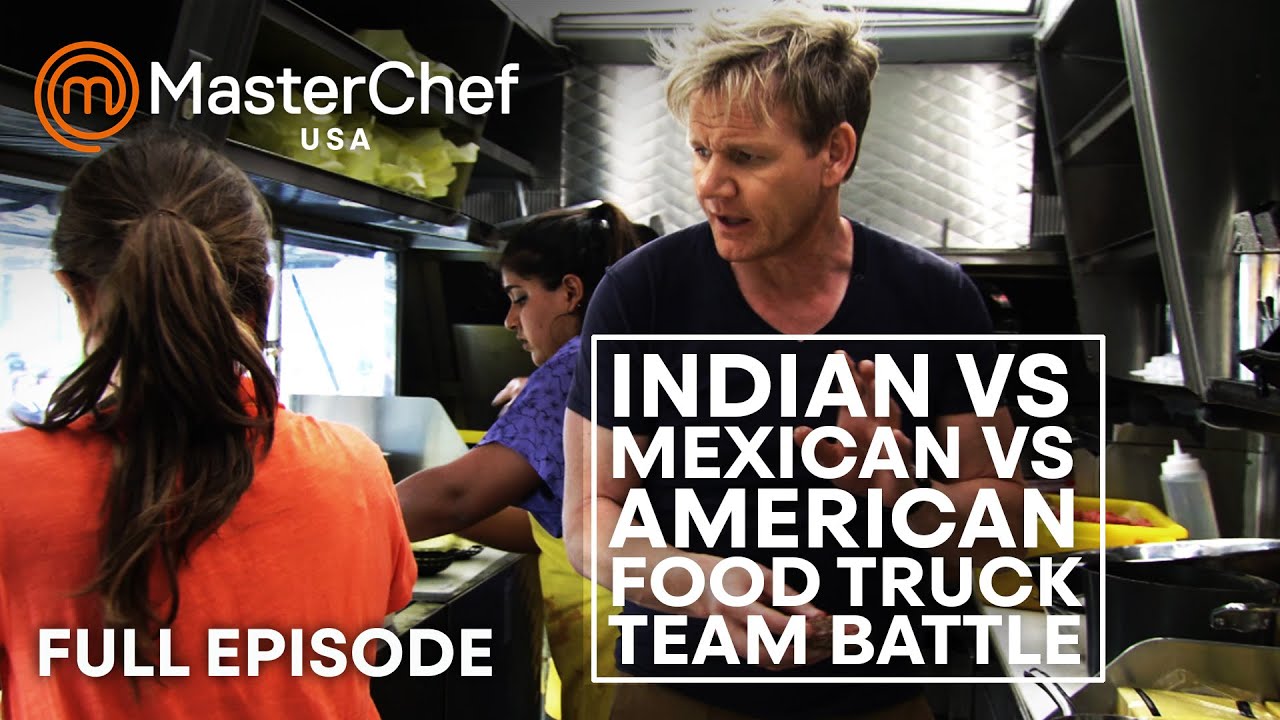 Street Food Truck Team Battle in MasterChef USA | S03 E09 | Full Episode | MasterChef World