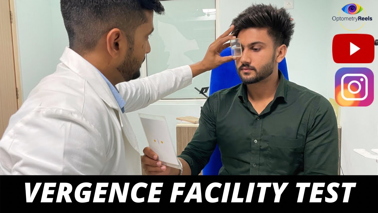 Vergence Facility Test || 3 Prism BI & 12 Prism BO test || 3PD BI & 12 PD BO test