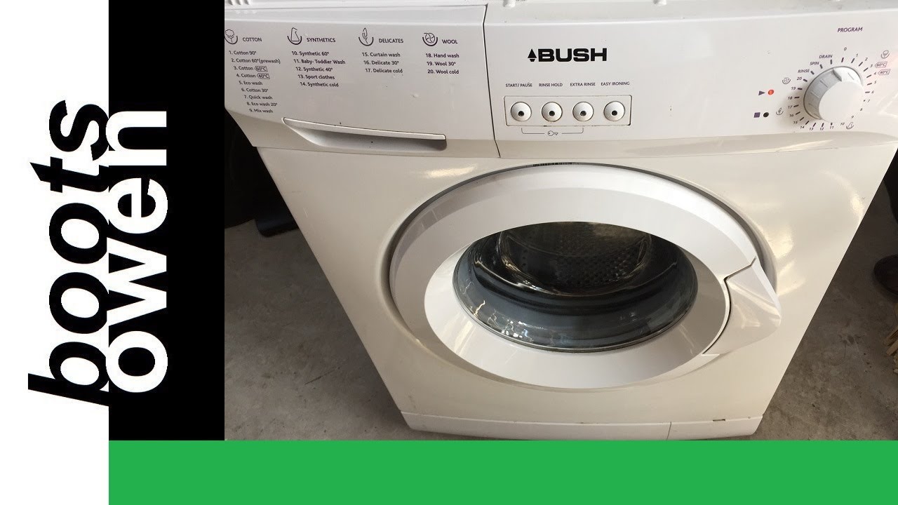 Bush F721QW fast wash test