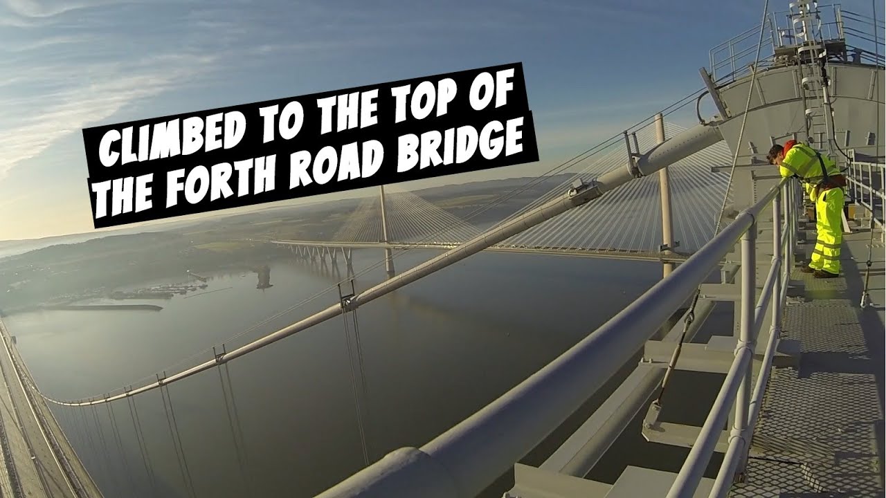 Climbing The Forth Road Bridge