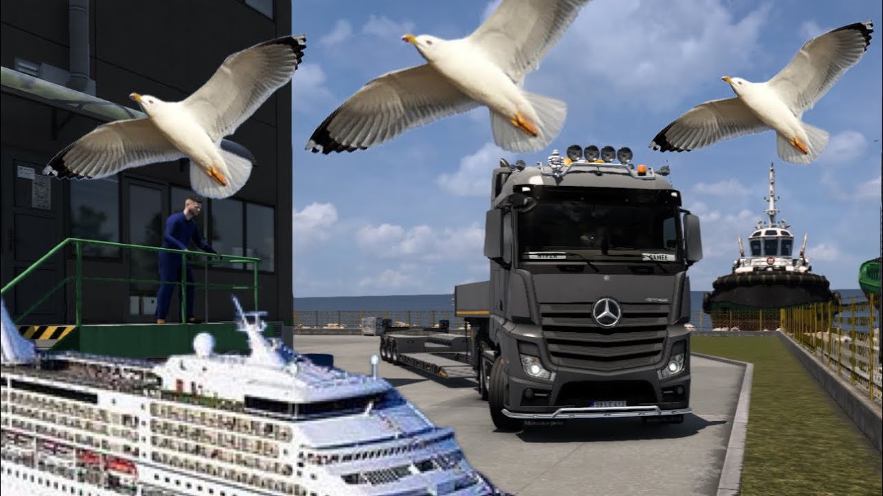 HYPER İNŞAAT YAPI MALZEMELERİ VE NAKLİYAT !! HAVA LİMANI'NA GİDİYORUZ !!  #ets2 #gaming #hypergamee