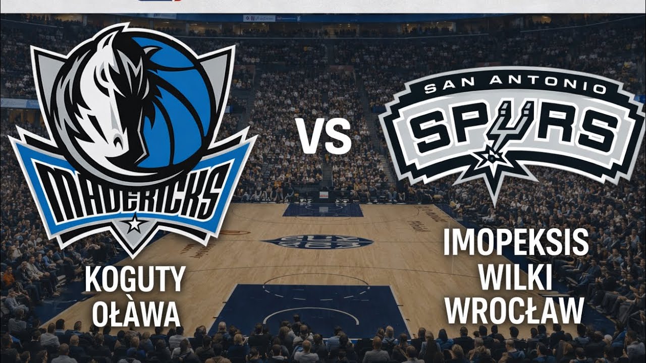 Jr NBA sezon 2025/2026 - San Antonio Spurs - Dallas Mavericks 