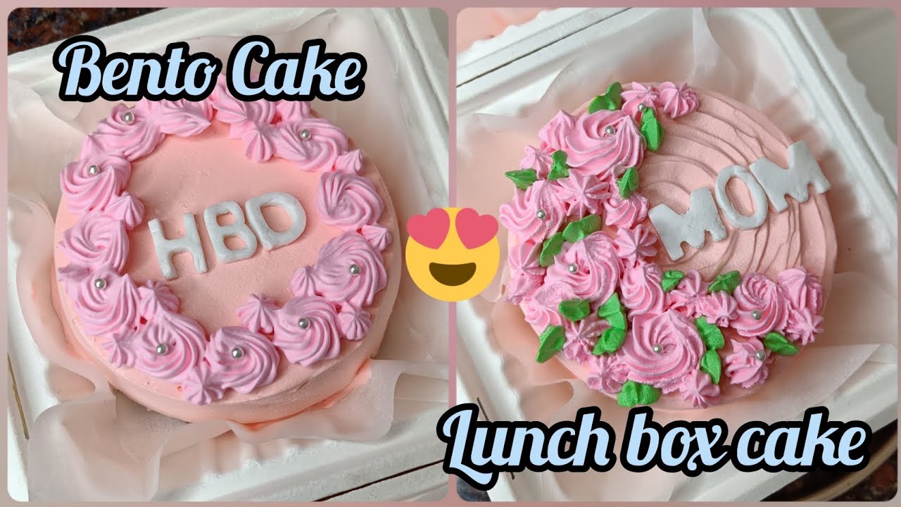 Bento Cake design | Cute lunch box cake 