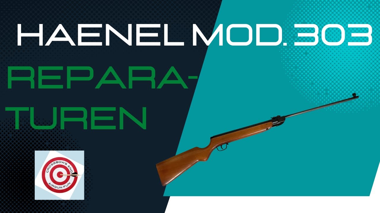 Kleine Reparaturen am Haenel  Modell 303