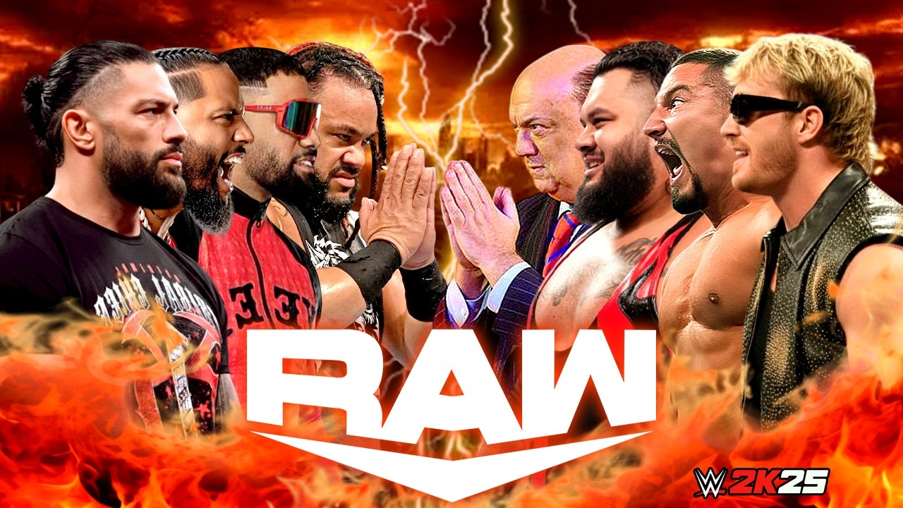 Roman Reigns with The Bloodline vs The Vision with Paul Heyman - WWE Raw on Netflix | 18/Feb/2026