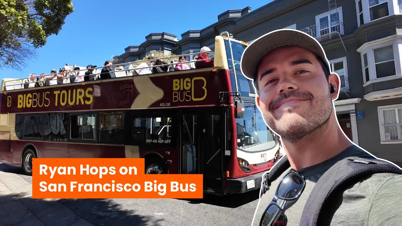 Ryan Hops on San Francisco Big Bus