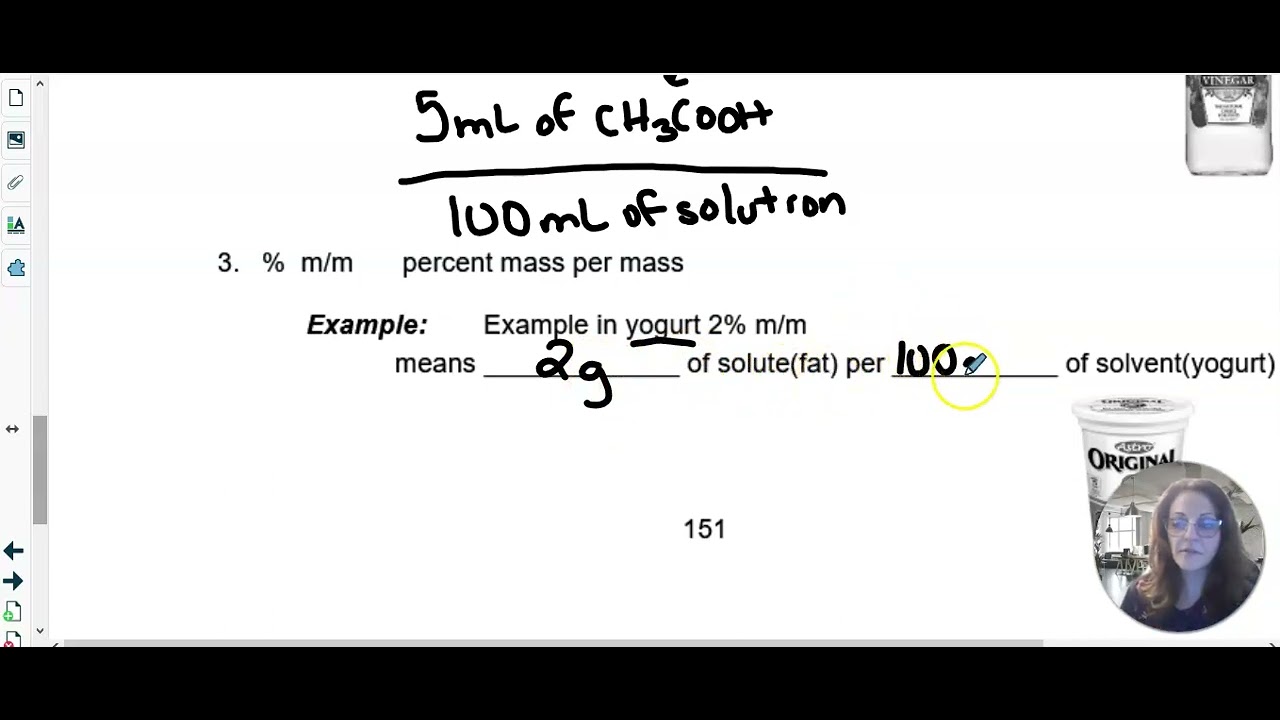 Concentration tutorial