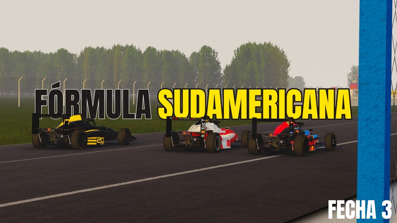 FECHA 3 - RAFAELA FORMULA SUDAMERICANA // ASSETTO CORSA @Ligafenixpro