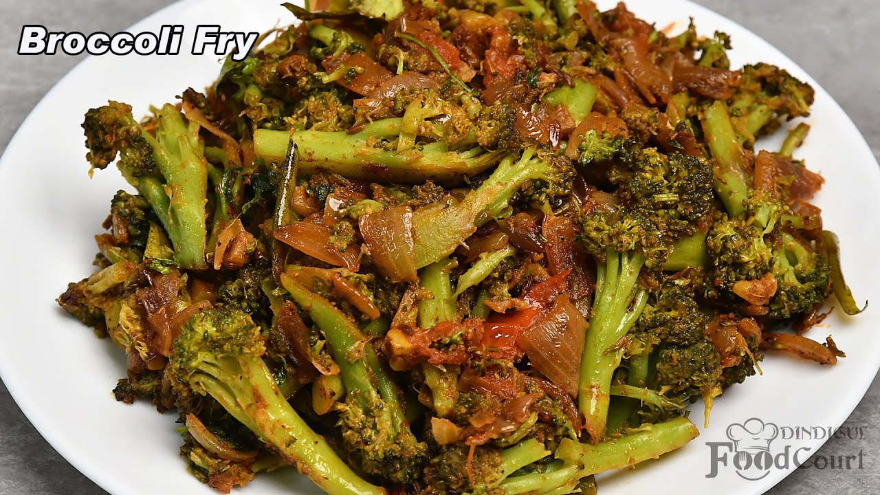 Broccoli Fry/ Simple Broccoli Recipes/ Side Dish For Rice, Chapati