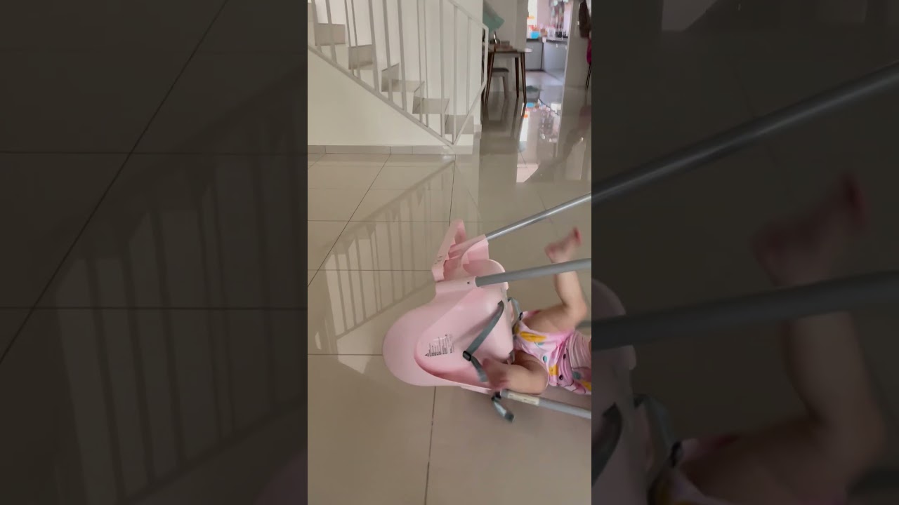 Baby falls down! #shorts