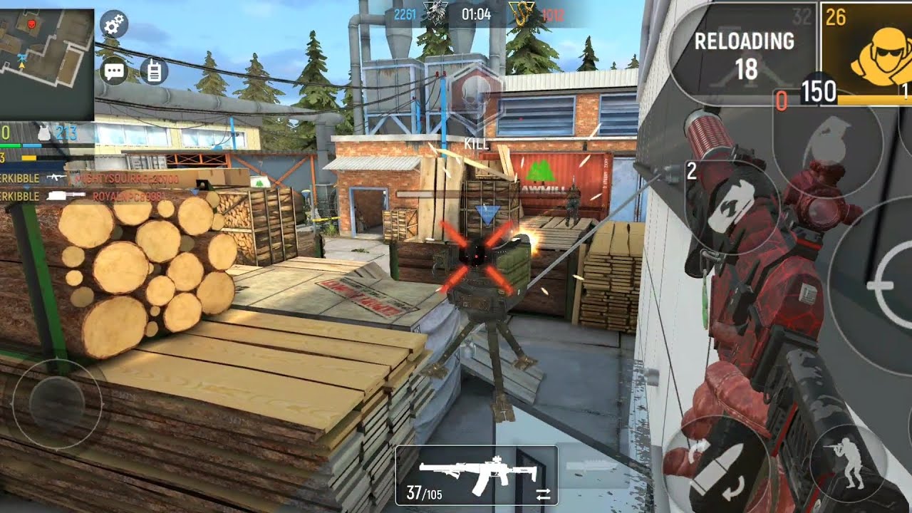 MAX KILL ZONE🔥 #2 new sawmill/ MODERN OPS