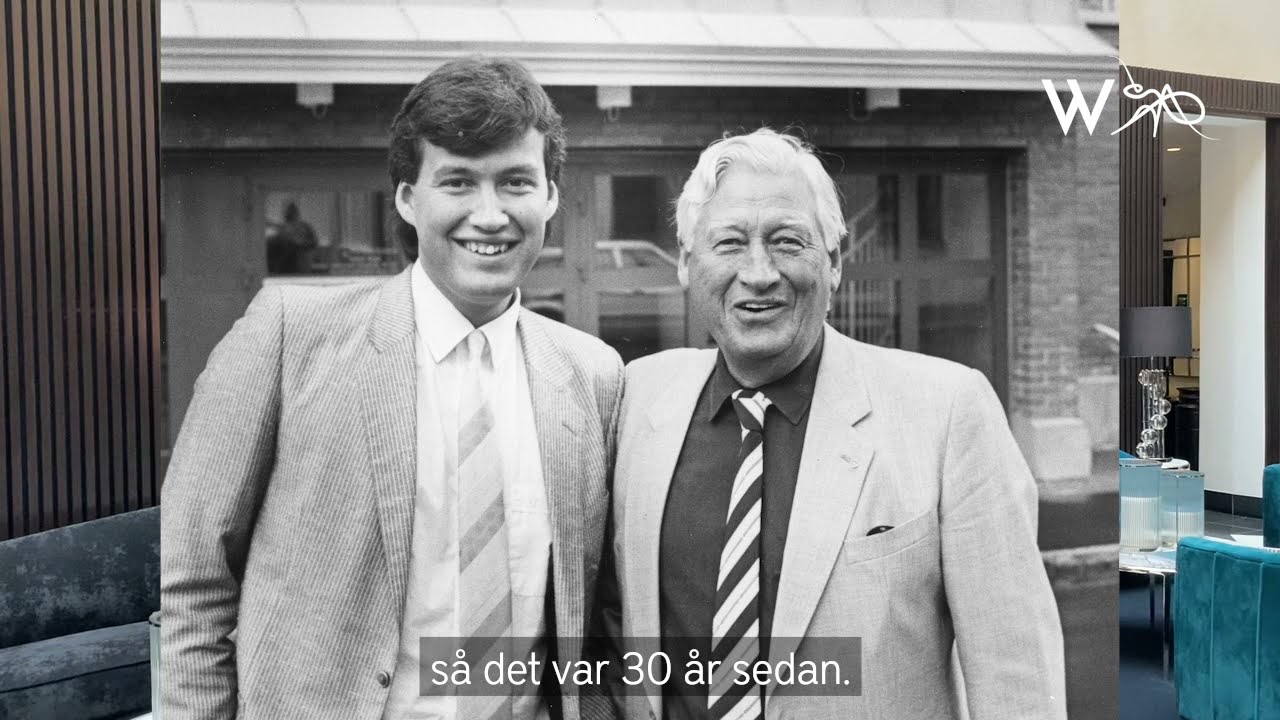 Hans Wallenstam 30 år som VD