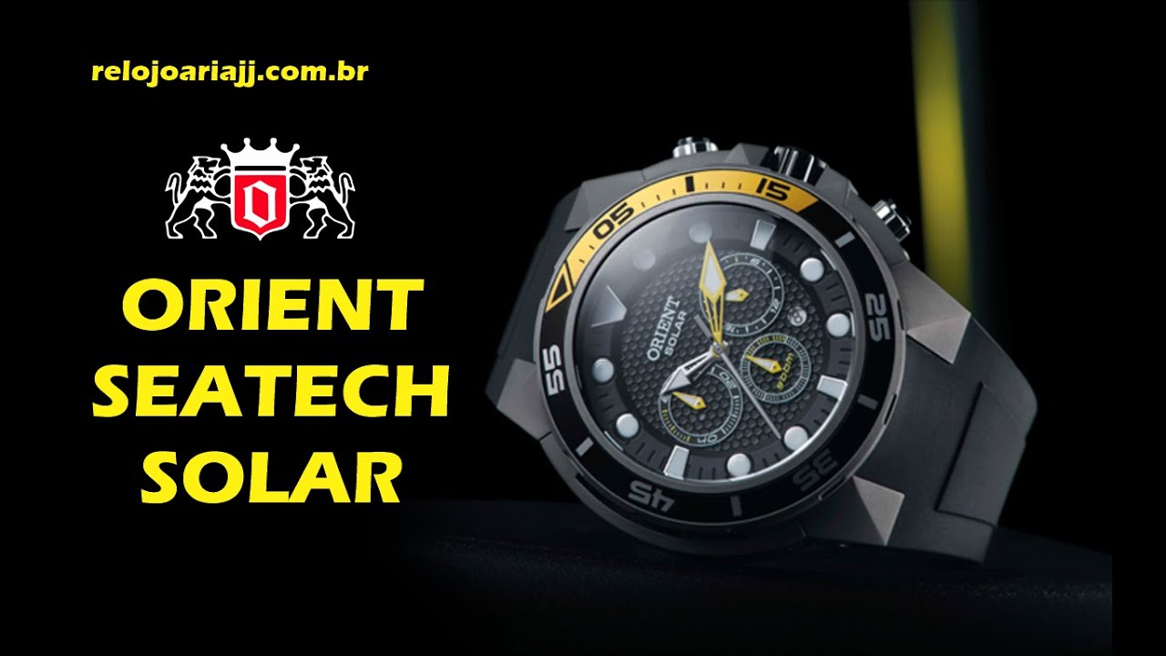 Relógio Orient Seatech Solar MBTTC014 - Relojoaria JJ