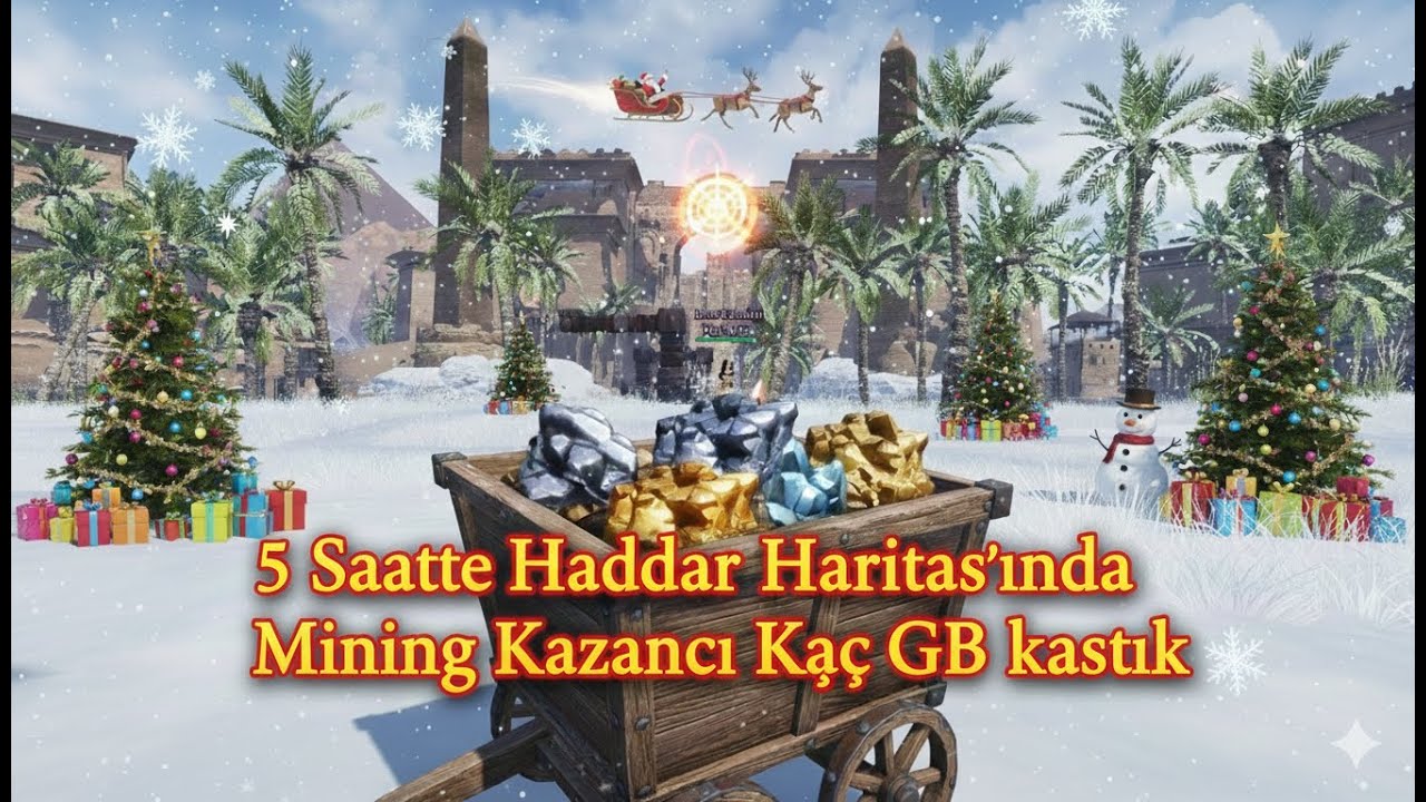 Rise Online GrandMaster 3 & GM0 Haddar Mining (5 Saatte Kaç GB Kastık ?)