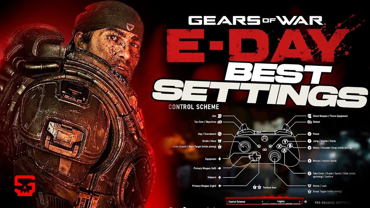 Gears of War: E-DAY - Pro Controller Settings (Movement TIPS)