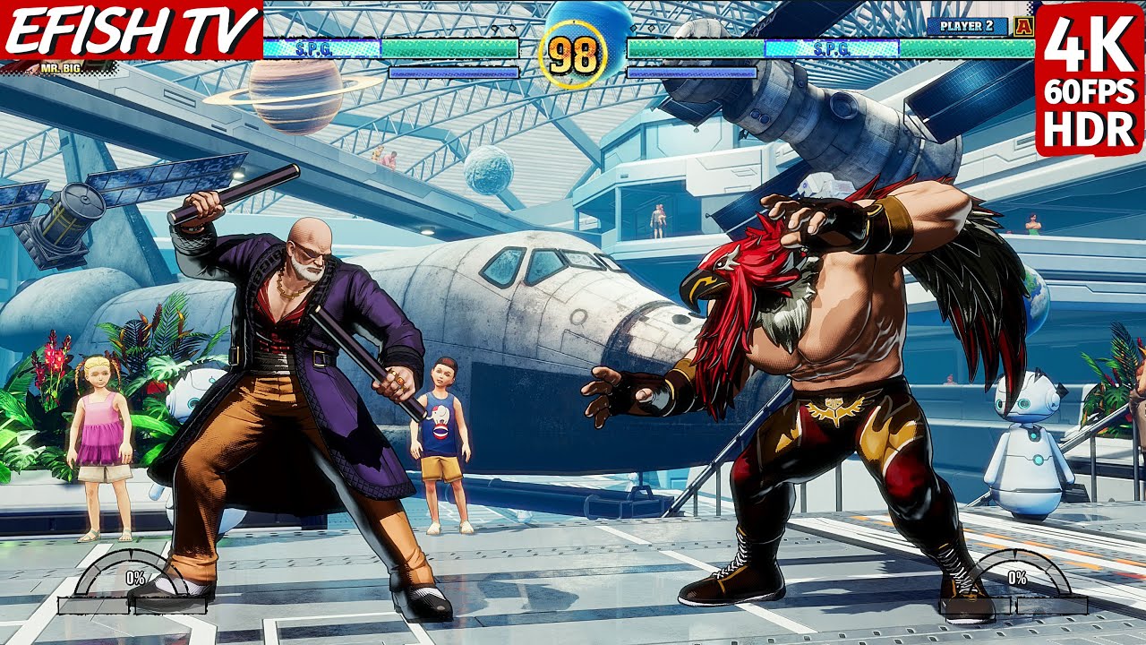 Mr. Big vs Tizoc (Hardest AI) - Fatal Fury: CotW
