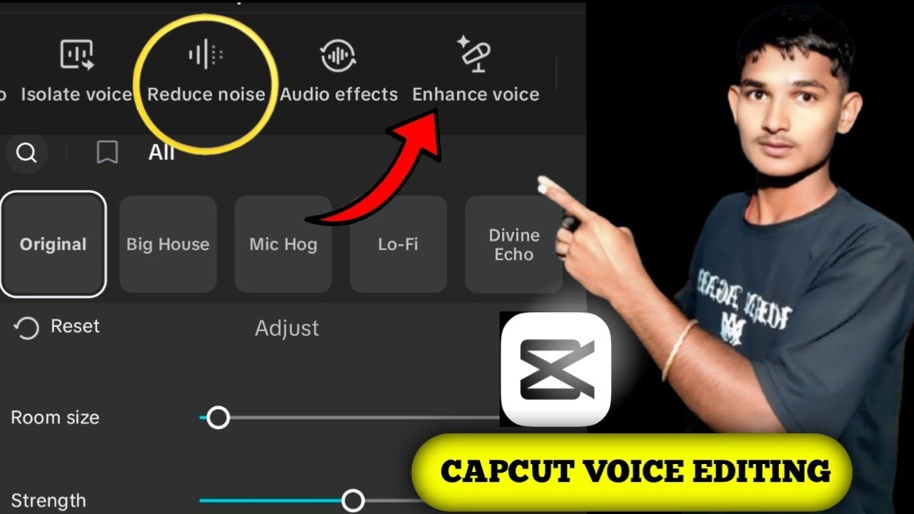 Capcut Voice Editing Tutorial | How To Edit Voice In Capcut | Voice Editing For YouTube Videos 