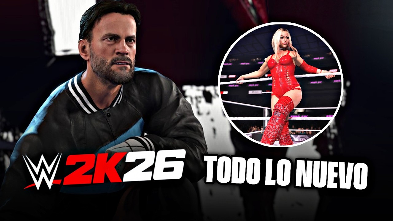 🔴 SE ANUNCIO WWE 2K26 - TODO LO NUEVO EN VIVO! (Consolas, Capturas, Jugabilidad y Portada)