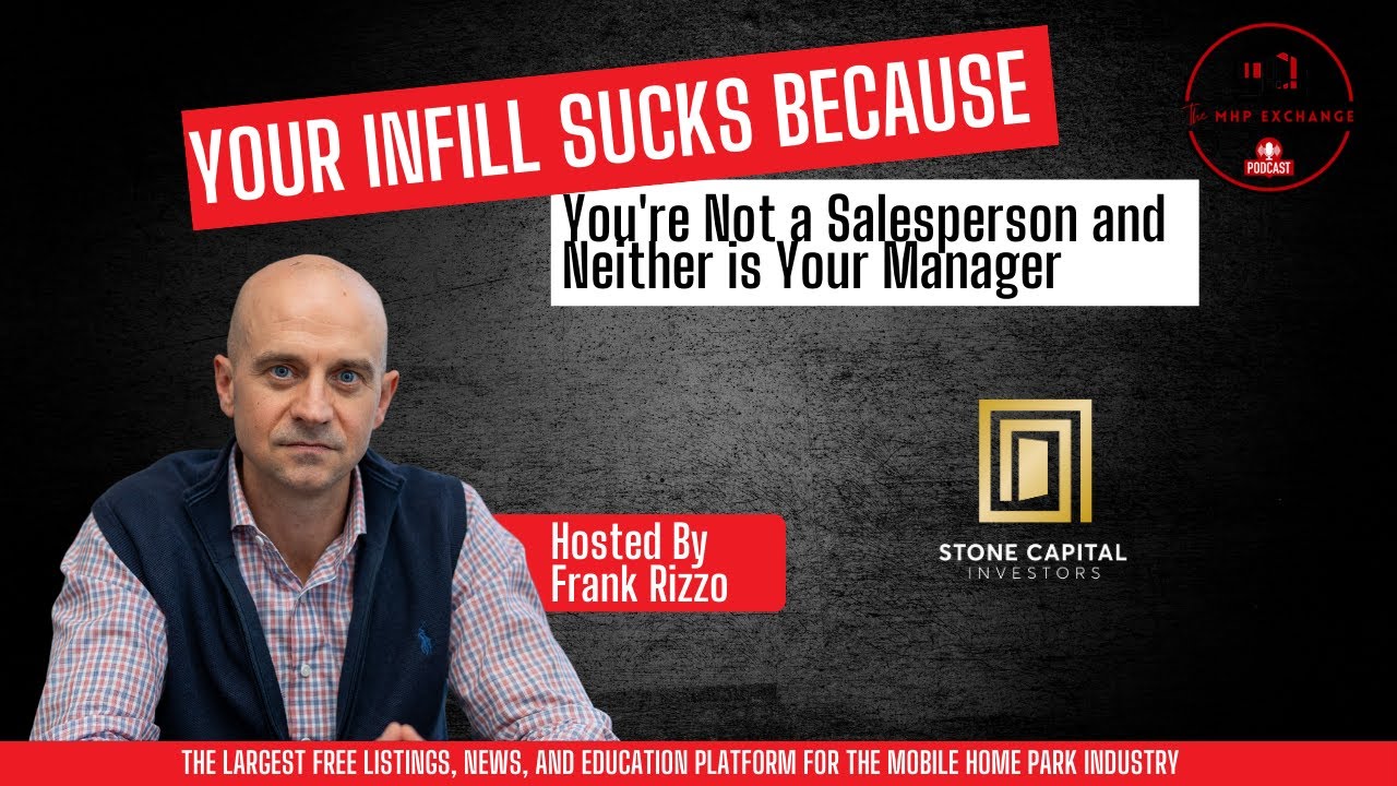 Your Infill Sucks Because You're Not a Salesperson and Neither is Your Manager