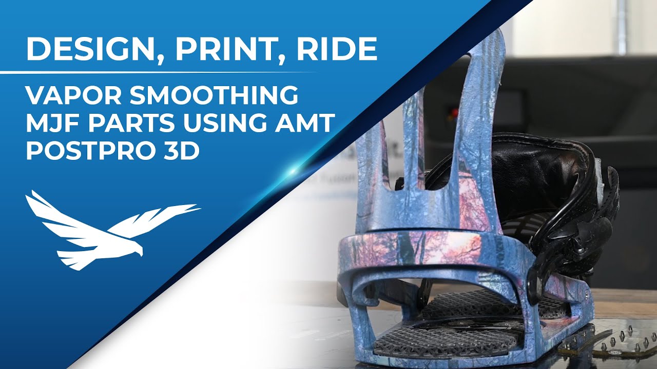 Vapor Smoothing MJF Parts Using AMT PostPro 3D