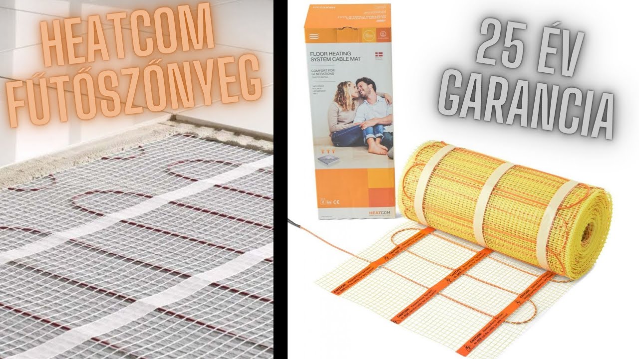 Heatcom fűtőszőnyeg bemutató I És egy kis összehasonlítás