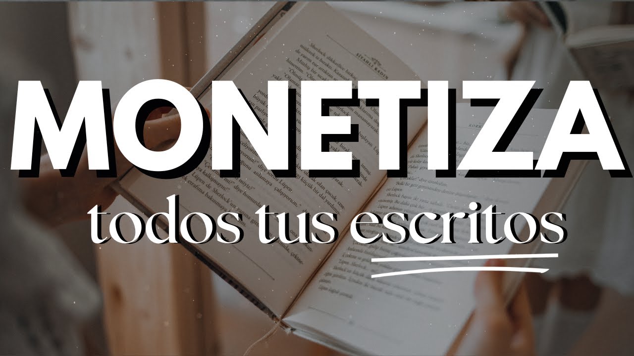 ✨Monetiza✨ Consigue dinero con tus escritos  #escritores #escritura