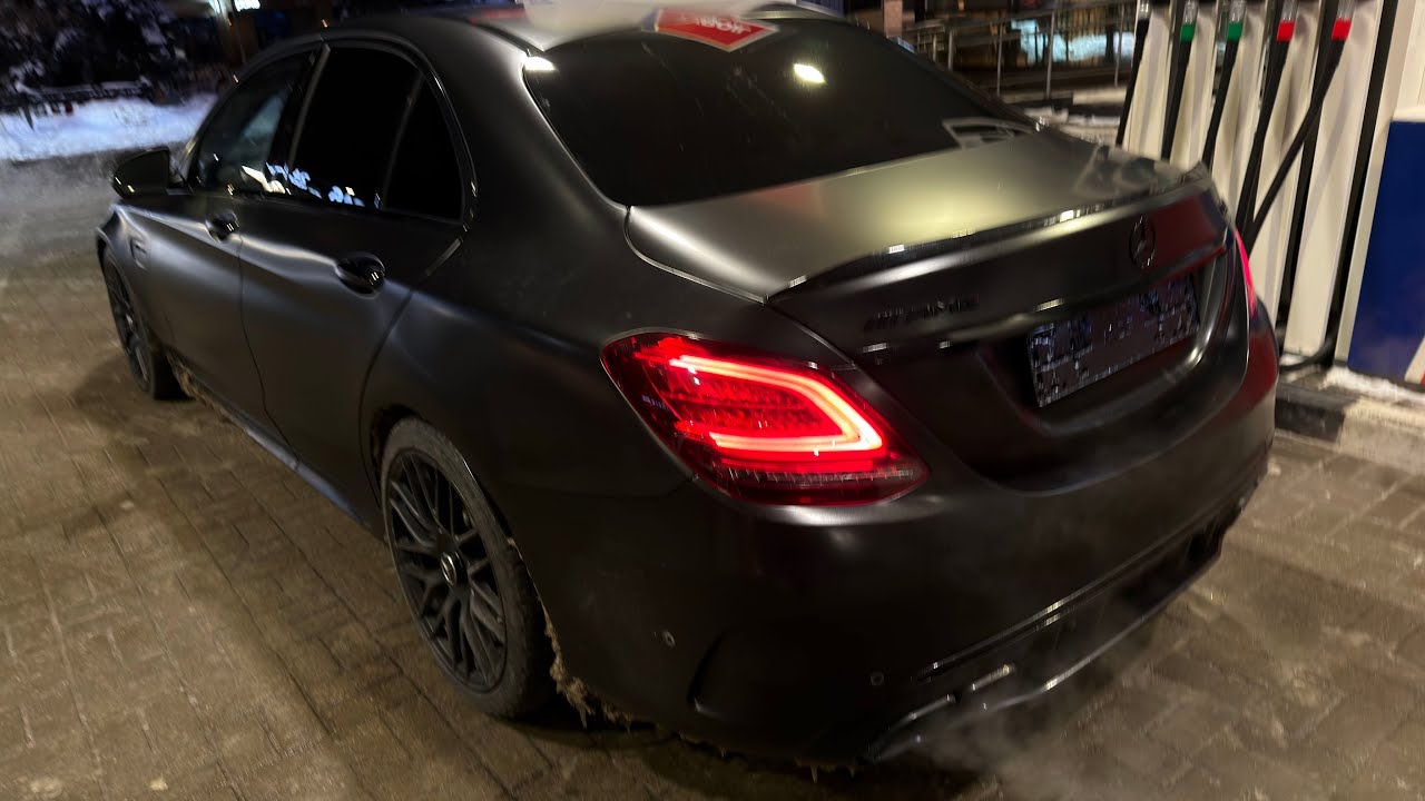 ДРИФТ НА C63S, M4, GLE63, X3M, C43 ПО НОЧНОЙ КАЗАНИ