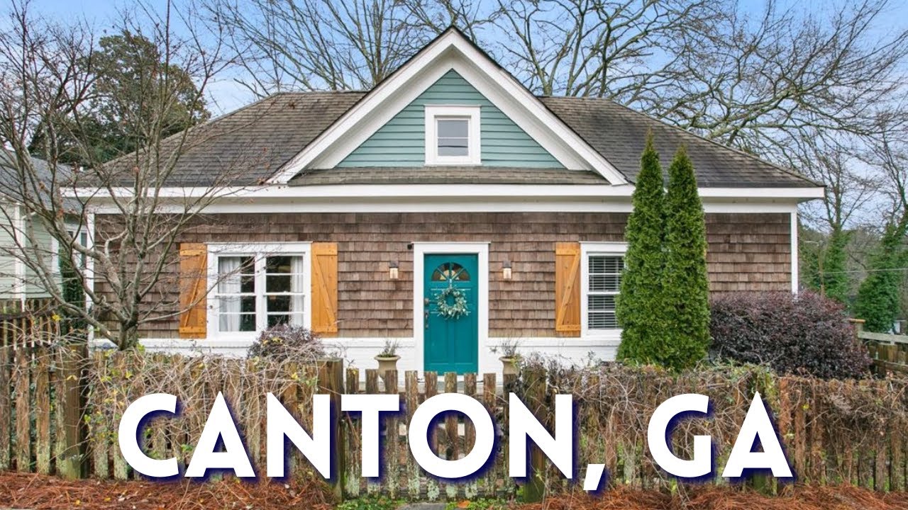 Tour a Historic Bungalow Near Downtown Canton, GA
