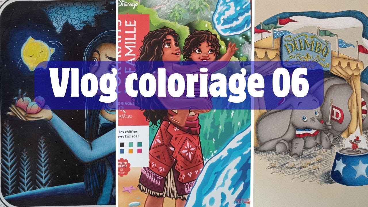 ✨Je délaisse le coloriage pour un autre loisirs 😜 ✨ // Vlog 06// Coloriage Adulte
