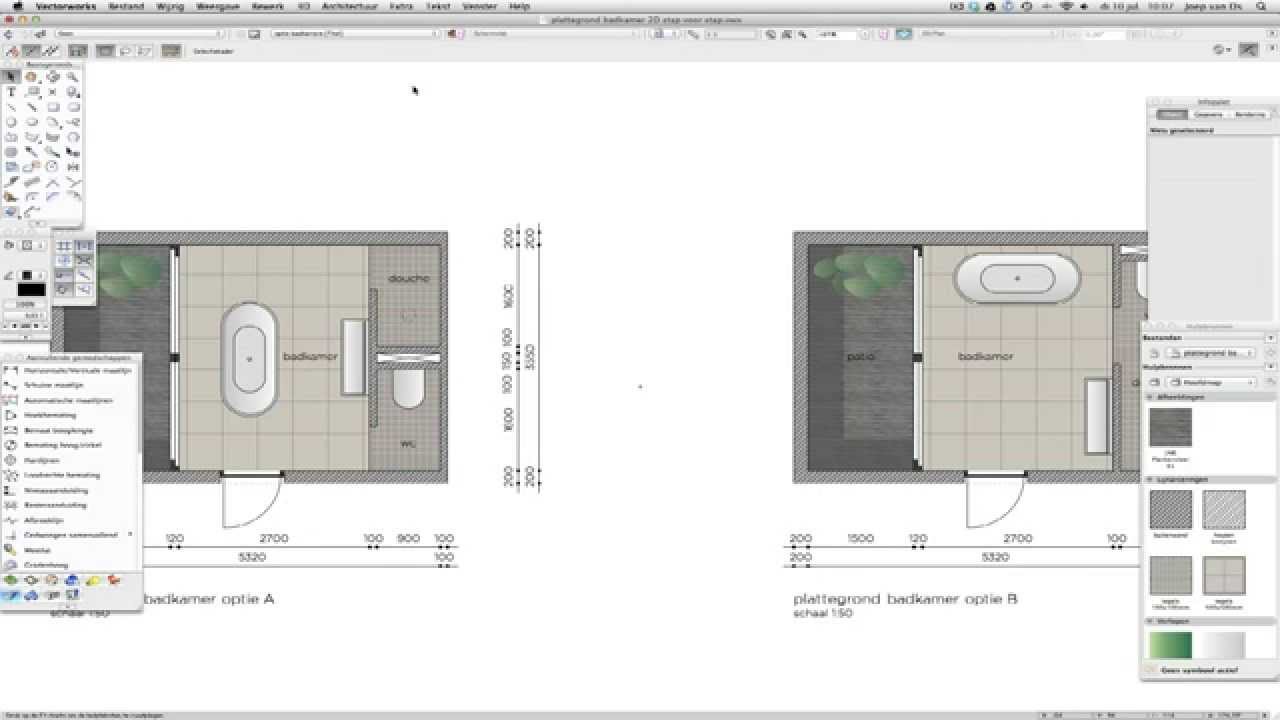 Vectorworks cursus 2D intro