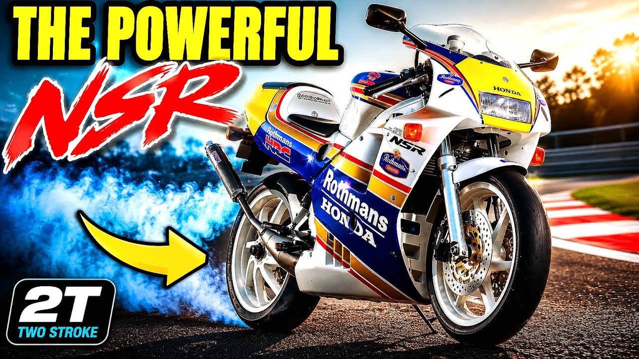 The 2-stroke bullet that humiliated superbikes 🏁🔥 | Honda NSR250