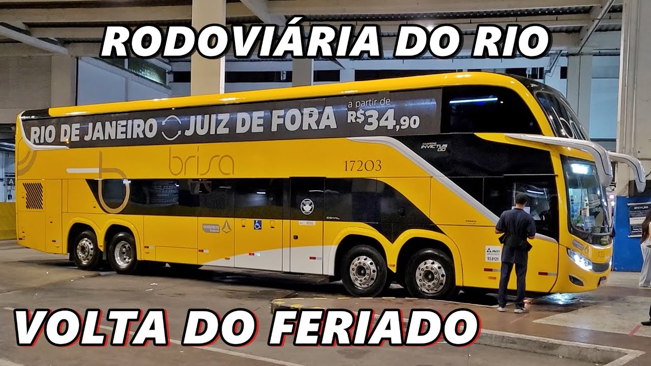BOMBOU o MOVIMENTO de &Ocirc;NIBUS na VOLTA DO FERIADO - RODOVI&Aacute;RIA DO RIO