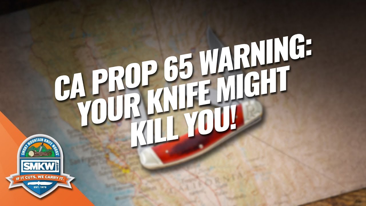 Ребята говорят о ножах: CA Prop 65 Внимание: ваш нож может вас убить! (Эп. 35)